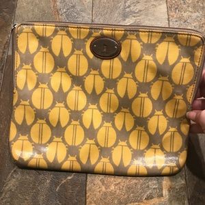 Fossil Key Per Bug Print Tablet Case